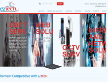 Tablet Screenshot of eztechlive.com